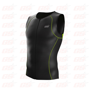 Wholesale one piece short sleeve triathlon cycling singlet - Product Image 1
