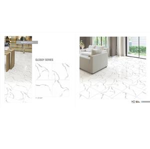 กระเบื้องปูพื้นเซรามิกขาวเคลือบเงา 40x40ซม - Product Image 1