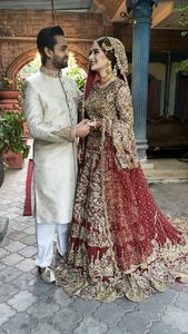 ออกแบบล่าสุดกับ STYLISH---EMBROIDERY เจ้าสาว KOTI, LEHENGA-DRESS-WITH DUPATTA ประดับประดางาน ZARDOZI สำหรับงานแต่งงาน @ 2021 - Product Image 2