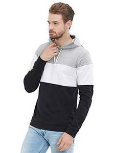 Sweat-shirt à capuche surdimensionné pour hommes, unisexe, couleurs personnalisées avec logo de marque, nouvelle saison, - Product Image 5