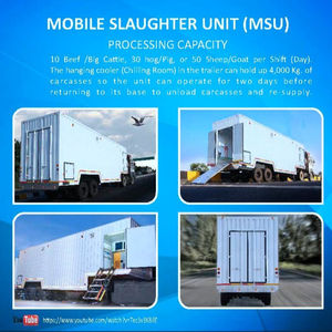 Abattoir mobile pour bovins - Product Image 1