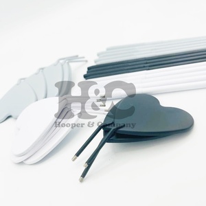 Nouvel arrivage d'extensions de cils miroir en forme de coeur outil de miroir de maquillage en acier inoxydable emballé avec logo - Product Image 3