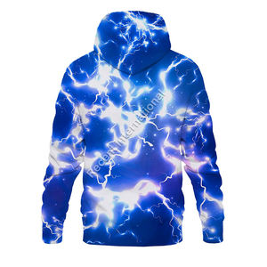 Sweat-shirt en molleton polyester/coton personnalisé de haute qualité Sweat à capuche par sublimation Respirant Vêtements d'hiver écologiques Vente en gros - Product Image 3