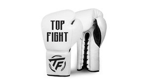 Prix de gros Gants de boxe respirants avec logo personnalisé Gants de Muay Thai rembourrés durables pour adultes - Product Image 4