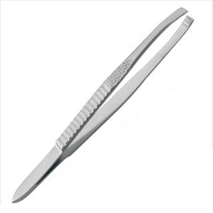 Pince à épiler oblique à sourcils de haute qualité en acier inoxydable allemand à pointe pointue femmes épilateur à sourcils pince à épiler avec emballage personnalisé - Product Image 4