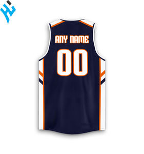 Embroidered Custom Design Color Black Youth Basketball Reversible Uniforms - Product Image 4