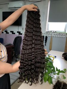 ผมยาวหยักคุณภาพที่ดีที่สุดของผมมนุษย์หยักกัมพูชาขายให้ไนจีเรียแอฟริกาใต้เซเนกัล... - Product Image 5