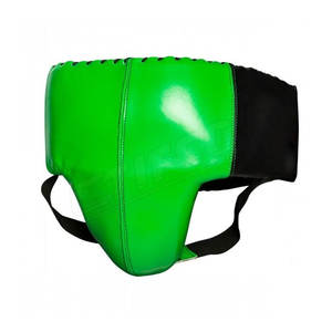 Protège-aine de boxe avec logo personnalisé protecteur en cuir souple respirant pour adultes fabrication pour Taekwondo - Product Image 1