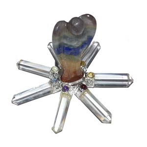 Ángel con Conexión de Chakras y Generador de Puntos de Cristal |   Ángel con Chakra y Generador de Puntos de Cristal, Artículos Metafísicos Curativos - Product Image 1