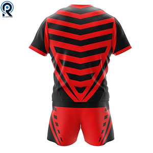 Conjuntos de Uniformes de Rugby Transpirables, Ecológicos, de Secado Rápido, Nuevo Diseño, Logotipo Personalizado, Uniforme de Rugby de Moda 100% Poliéster - Product Image 5