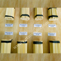 Material para Baquetas de Ratán, Mazas de Percusión de Ratán, Maza para Timbal, Juguete Musical Natural DEKOR ASIA Instrumentos Musicales
