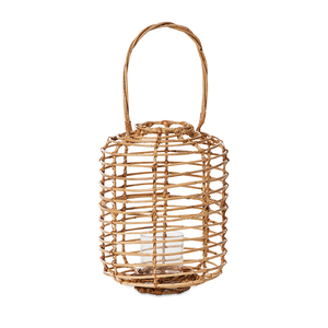 Rustic Natural <b>Bamboo</b> Rattan Lantern Handmade Home Decoration Vietnam Woven Candle Holder <b>Lamp</b> <b>Shade</b> Handle Other Candle Holders - Product Image 5