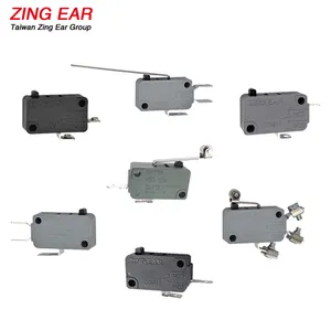 Zingear G5T16 AC DC 0.1-22A 25t125 5e4 SPDT SPST 레버 기본 스냅 액션 마이크로 스위치, 마이크로 스위치