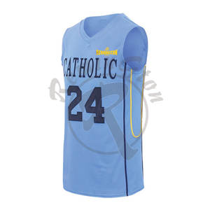 Vente en gros d'uniformes personnalisés avec logo uniforme de maillot de basket-ball fabriqué au Pakistan uniforme de basket-ball confortable pour hommes - Product Image 2