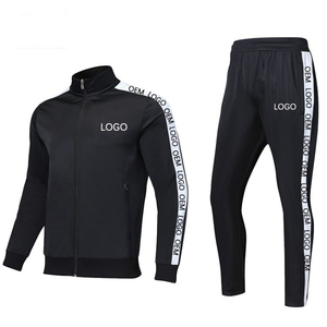 Ropa de entrenamiento con logotipo personalizado, conjunto de 2 piezas, chándal, Jogging, unisex - Product Image 1