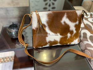 กระเป๋าสะพายข้างหนังเทียมสไตล์ตะวันตกใหม่กระเป๋าสะพายข้างหนังขนสัตว์แฟชั่นคุณภาพสูงงานแฮนด์เมดหนังแท้ - Product Image 2