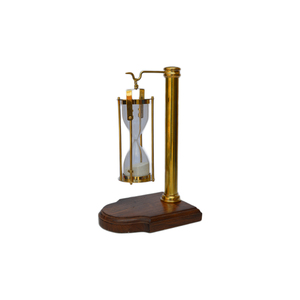 Reloj de arena de diseño de Metal y latón de calidad de fábrica, temporizador con acabado antiguo de latón para el hogar y la Oficina, gafas de arena decorativas - Product Image 3