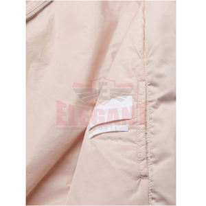 Blouson bombardier en Nylon kaki pour hommes, léger, doublure en cachemire, Design personnalisé, offre spéciale - Product Image 6