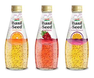 Bebida de Jugo de Guanábana de Marca Privada de 290 ml con Semillas de Albahaca, Baja en Azúcar, Fabricante de Bebidas, Exportación a Granel OEM, Vietnam - Product Image 3