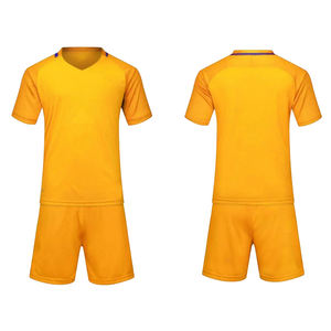 Uniforme de fútbol de poliéster personalizado de alta calidad, conjuntos sublimados coloridos - Product Image 1
