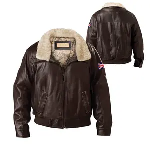 2024 Men Leather Fashion Jackets Pockets Long Sleeves Warm leather Coat Outwear Wide leather fashion Jacket.