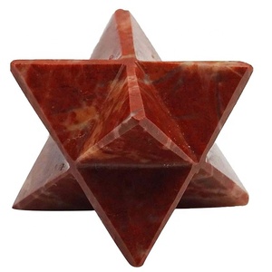 Cristal de alta calidad merkaba estrella Piedra Natural noreena jaspe merkaba estrella 8 puntos Reiki curación piedra preciosa cristal mayorista - Product Image 1
