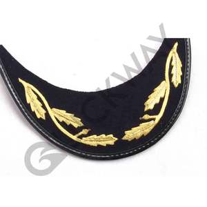 Uniform Accessories and Gold Color Hand Made Bullion Wire <b>Cap</b> <b>Peak</b> Lowest Price Sale by QUICK WAY INDUSTRIES - Product Image 3