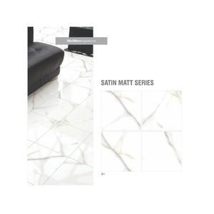 400x400mm Cerámica Color Crema Aspecto Vitrificado Superficie Brillante Baldosas 40x40cm - Product Image 4