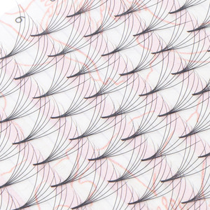 Volumen de Mega extensiones de pestañas 10D - 20D sin pegamento premade fan pestañas largo/tallo corto Etiqueta Privada de Vietnam los vendedores - Product Image 2