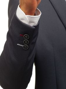 Traje de hombre superventas Venta caliente Nueva moda Fabricante directo Venta al por mayor barato Lujo Elite Elegante Slim Fit 3 piezas - Product Image 5