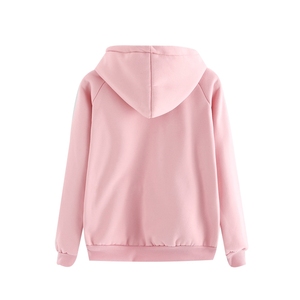 Nouvelle arrivée rose bébé sweat à capuche de haute qualité coupe raglan sweat entièrement personnalisé sweat à capuche en éponge au meilleur prix - Product Image 2