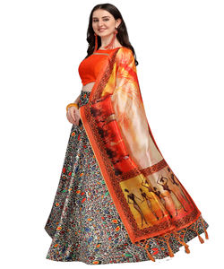 Heavy Exclusive Designer colorido bordado trabajo hecho a mano Lehenga Choli con blusa ropa tradicional personalizada ropa al por mayor - Product Image 6