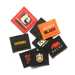 Custom Made logo <b>Silicone</b> Pvc Rubber <b>Labels</b> for <b>Clothing</b> - Product Image 5