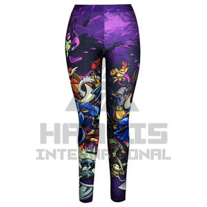 เลกกิ้งออกกำลังกายสำหรับผู้หญิงมีหลายขนาดกางเกงเลกกิ้งออกกำลังกายจากปากีสถาน - Product Image 2