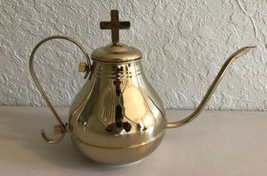 CÁNICA DE LATÓN PARA OFERTAS DE IGLESIA, ARTÍCULOS RELIGIOSOS - Product Image 6