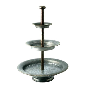 Soporte de Metal de 3 Niveles para Servir Pasteles, Soporte Decorativo para Pasteles de Boda, Soporte para Dulces para Proveedores de Accesorios para el Hogar - Product Image 5