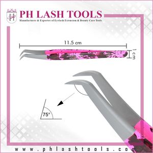 ที่มีคุณภาพสูงสแตนเลสต่อขนตาแหนบ (ปลายแคบ),การออกแบบเต็มรูปแบบในแหนบ,รูปแบบใหม่แหนบขนตา - Product Image 5