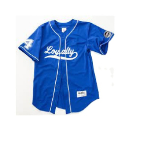 Maillot de Baseball pour hommes, avec Logo OEM, tissu respirant, ample à maille, personnalisé - Product Image 1