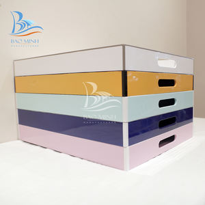 High Quality Lacquer Serving <b>Tray</b>, <b>Decorative</b> <b>Coffee</b> <b>Table</b> <b>Tray</b> - Product Image 4