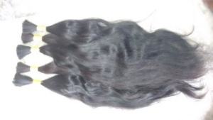 Haute qualité 2026 nouveaux produits fabriqués en inde 100% cheveux vierges indiens Remy en vrac. Cheveux doux en vrac non traités - Product Image 3