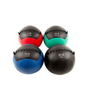 Ballon d'équilibre de gymnastique pour adulte, équipement d'entraînement physique, ballon de médecine solide, en caoutchouc pour la gymnastique ou à usage domestique - Product Image 1