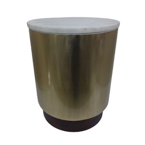 Tabouret de thé en métal doré, petit tabouret à café, pour salon, lit d'hôtel, avec finition dorée, Design classique, européen - Product Image 5