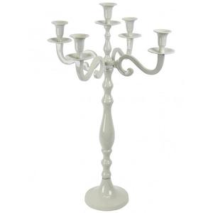 Candélabres en métal fini or, excellente qualité, porte-bougie fait à la main en gros, Design traditionnel, support de bougie fantaisie - Product Image 4