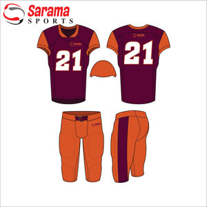 Uniforme de fútbol americano personaliza tu camiseta de fútbol americano Uniforme de entrega rápida CON LOGOTIPO Y DISEÑO PERSONALIZADOS, - Product Image 1