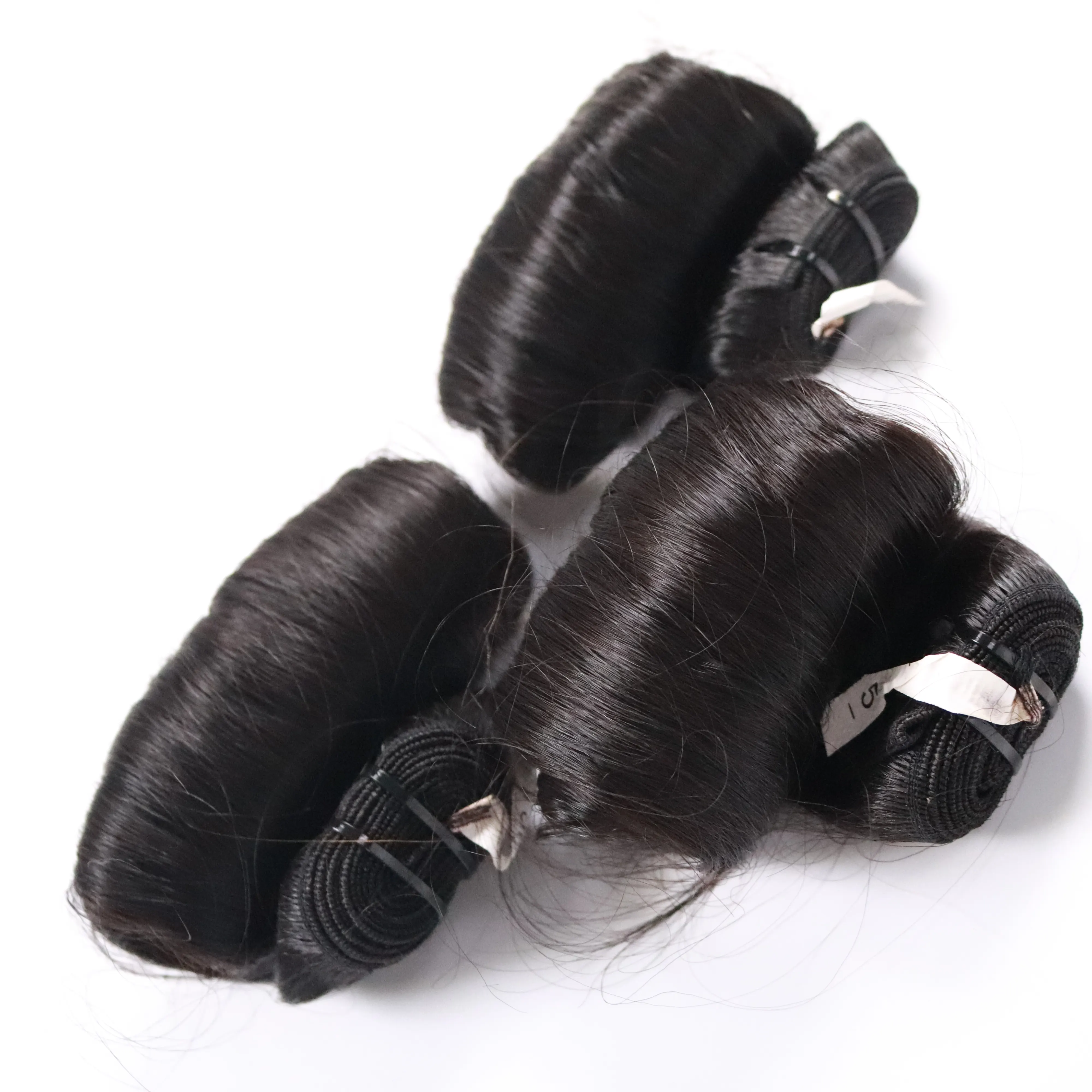 Bouncy Wavy 100% Vietnamese Human Hair Weaving Cuticle Aligned - BELADY HAIR