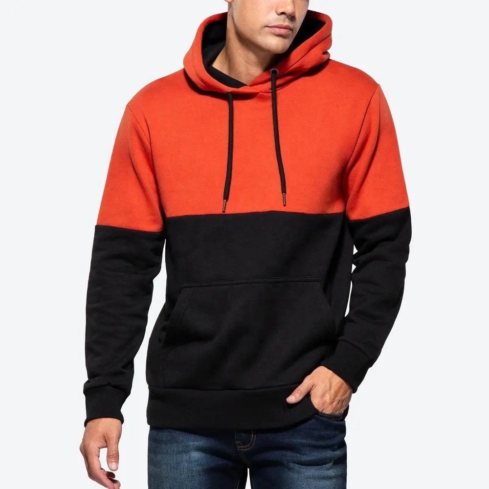 Sudadera deportiva con capucha para hombre, prenda deportiva masculina de algodón 95% transpirable y 5% de elastano, con diseño personalizado para gimnasio, venta al por mayor