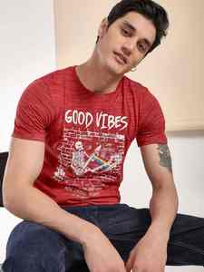 Camiseta bordada con estampado personalizado de algodón orgánico certificado, prendas de punto para hombres y mujeres hechas en la India, diseño en blanco - Product Image 2