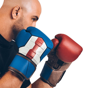 Guantes de boxeo para hombre y mujer, manoplas de entrenamiento personalizadas con estampado de bandera americana - Product Image 5