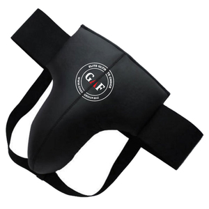 GAF 2023 High Quality PU Leather Karate Muay Thai Boxing <b>Groin</b> Cup <b>Guard</b> Protector Custom Logo Printed for Taekwondo - Product Image 1