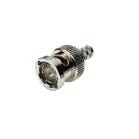Conector BNC Chapado en níquel para Cable RG58, la mejor calidad, para antena y aplicaciones externas